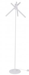 Biała Minimalistyczna Lampa Podłogowa Rurki SIGMA LUMEN 50208