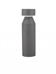Lampa zewnętrzna do ogrodu stojąca LED czarna wykonana z cementu designerska nowoczesna IP65 Luces Exclusivas