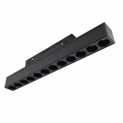 Lampa Liniowa Punktowa Stip 12W Magnet Line TLV-10-12 Yaskr czarny LED 3000K