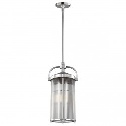 Kryształowa lampa wisząca retro chrom Paulson FE-PAULSON-3P 
