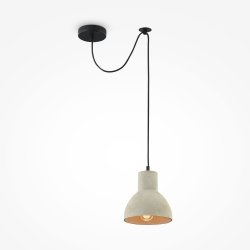 Lampa wisząca designerska uniwersalna szara regulacja wysokości Broni MAYTONI T434-PL-01-GR