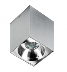 Nowoczesna lampa sufitowa plafon tuba aluminiowa + chrom HUGO AZ0828 + AZ0856 Azzardo