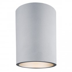Lampa sufitowa downlight tuba plafon metalowa okrągła srebrna pojedyncza nowoczesna klasyczna E27 TYBER 473 Argon