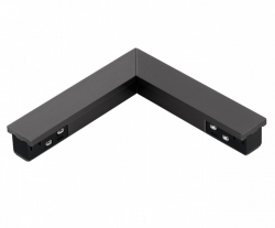 Tytanowy łącznik kątowy elektryczny do szyny natynkowej jednofazowej magnetycznej Azzardo SIGMA TRACK MAGNETIC ELECTRIC CORNER CONNECTOR A AZ7071