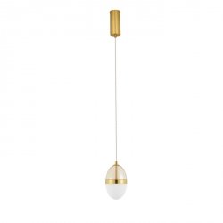Nowoczesna Złota Lampa Wisząca LED ARENA LE44330 LUCES EXCLUSIVAS