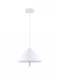Designerska biała lampa wisząca LED nowoczesna CARAPARI LE44655 Luces Exclusivas