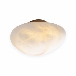 Kinkiet ścienny LED kamień naturalny kulisty designerski nowoczesny Nuvia W0396 Maxlight 
