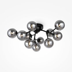Nowoczesna Designerska Lampa Sufitowa 12-płomienna Molekularna Szklane Kule DALLAS MAYTONI MOD545CL-12B