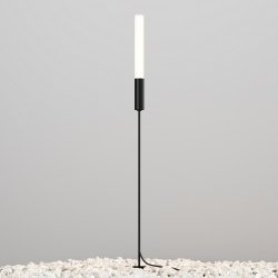 Minimalistyczne oświetlenie zewnętrzne słupek LED grafit aluminium większy Flare MAYTONI O487FL-L3GF3K1
