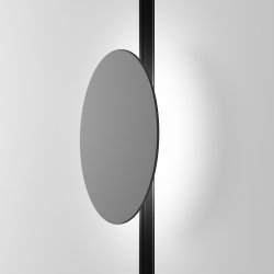 Ścieżka świetlna lampa na szynoprzewodzie okrągła LED minimalistyczna aluminium czarna Relax MAYTONI TR107-2-5W3K-B 