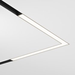 Ścieżka świetlna listwa LED do szynoprzewodu magnetycznego aluminium czarny Basis MAYTONI TR042-4-24W3K-WW-DS-1