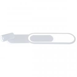 Spot Parma 1 długi biały 1xGU10 LED CCT Light Prestige 