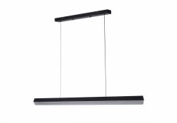 Lampa wisząca listwa LED designerska ANABELLA LED czarna 120 cm ST-8501 black Step Into Design salonowa nad stół