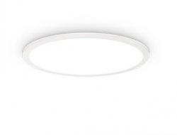 Lampa sufitowa LED okrągła biała minimalistyczna klasyczna Fly slim pl d35 2700k 341224 IDEAL LUX 