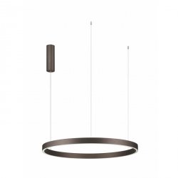 Nowoczesna Lampa Wisząca Brązowy Pierścień BARI LE44319 LUCES EXCLUSIVAS