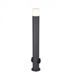 Minimalistyczny Nowoczesny Słupek Ogrodowy Antracyt HOOSIC 424067142 TRIO