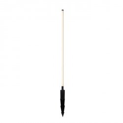 Minimalistyczny Słupek Ogrodowy LED Nowoczesny Czarny LORNEX 29832/99/30 LUCIDE