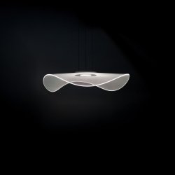 Lampa wisząca Azzardo MEDUSA 50 PENDANT 3000K BK AZ6788 Czarna, średnica 50cm