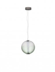 Nowoczesna lampa wisząca LED szklana kula designerska uniwersalna możliwość ściemniania CORVELA LE45175 Luces Exclusivas