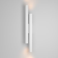 Lampa ścienna kinkiet nowoczesny designerski tuba LED aluminium biała Calipso MAYTONI C082WL-24W2.7K-W