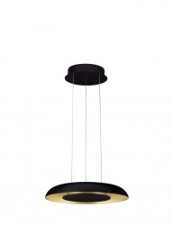 Dekoracyjna czarno złota lampa wisząca LED CAPINOTA LE44797 Luces Exclusivas
