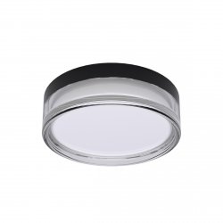 Plafon LED Italux Rilta PLF-73527-M-BK Czarny Rozmiar M IP65 Wybór Barwy Światła (CCT)