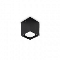 Plafon Sufitowy Nowoczesny Czarny Kwadrat DOT SQUARE 319803 IDEAL LUX