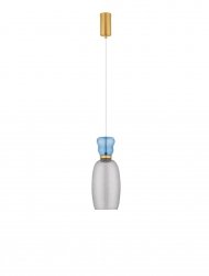 Lampa Wisząca z Kolorowego Szkła Luces Exclusivas PERENE LE44467