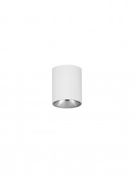 Nowoczesny plafon lampa sufitowa LED biała tuba uniwersalna minimalistyczna aluminiowa LUMERCA LE45511 Luces Exclusivas 