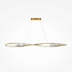 Lampa Wisząca Szklana Złota Glamour KRONE P097PL-L36BS3K MAYTONI