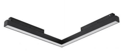 Lampa Szynoprzewodowa Narożnikowa A Magnetyczna Czarna AZZARDO ALFA TRACK MAGNETIC 52 AZ5497