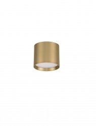 Nowoczesny plafon lampa sufitowa LED złota tuba uniwersalna minimalistyczna aluminiowa RINVELA LE45503 Luces Exclusivas 