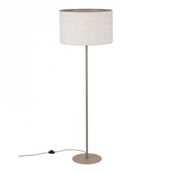 Lampa podłogowa stojąca abażurowa beżowa minimalistyczna klasyczna ponadczasowa dekoracyjna VELLUM 16168 TK-LIGHTING
