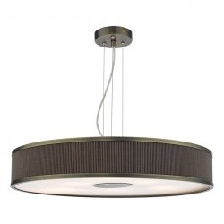 Nowoczesna Brązowa Lampa Wisząca Okrągła ALVARO ALV1739 DAR LIGHTING