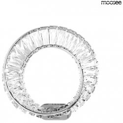Kryształowy Kinkiet Ścienny Glamour LED Nowoczesny WAVE MSE1501100187 MOOSEE