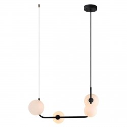 LAMPA WISZĄCA ITALUX FERRAND MDM-4123/4 BK