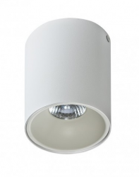 Nowoczesna lampa sufitowa plafon tuba biała REMO AZ0819 + AZ0822 AZZARDO