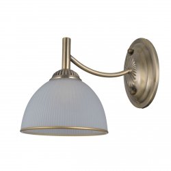 Kinkiet ścienny Fener Italux WL-40653-1-ABR-WH antyczny mosiądz salonowy sypialniany 