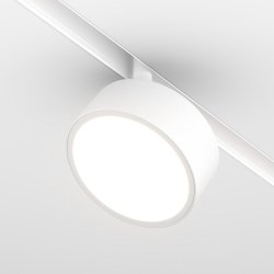 Ścieżka świetlna lampa szynowa okrągła LED minimalistyczna aluminium biała regulowana możliwość ściemniania Rado MAYTONI TR040-4-18WTW-DD-W