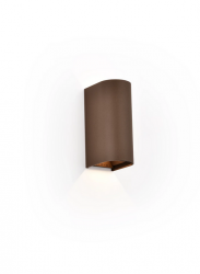 Lampa Zewnętrzna 12W Corten IP65 Tubka Minimalistyczna Na Elewację Badia Maxlight W0470 