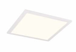 Nowoczesny plafon lampa sufitowa LED biała uniwersalna minimalistyczna kwadrat czujnik ruchu i zmierzchu SIRIUS R64601131 Rl