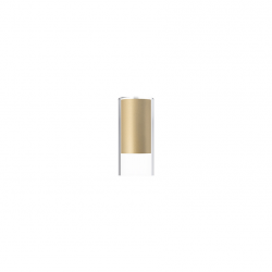 Szklany klosz złoty tuba cylinder 15cm GU10 do systemu CAMELEON CYLINDER S 12057 Nowodvorski Lighting  