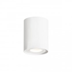 Lampa sufitowa tuba Leila CL0101-WH Yaskr biała GU10