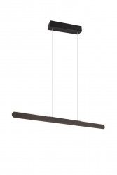 Nowoczesna Dekoracyjna Lampa Wisząca LED Czarna HELIOS 343310132 TRIO
