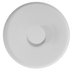 Nowoczesny kinkiet ścienny LED biały okrągły 50cm minimalistyczny dekoracyjny OTTO AZ7283 Azzardo