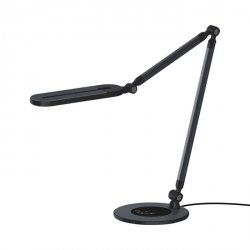 Nowoczesna Regulowana Lampka Biurkowa LED Czarna ALETTE K-BL1221 CZARNY KAJA