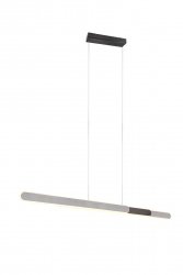 Nowoczesna Dekoracyjna Lampa Wisząca LED Srebrna HELIOS 343310305 TRIO
