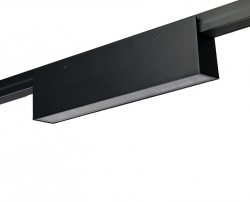 Czarna oprawa LED do systemu szynowego magnetycznego Azzardo TRACK IP65 LIDO 20W 3000K BLACK AZ6953
