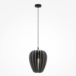  Lampa wisząca designerska nowoczesna aluminium czarna nad stół do jadalni do salonu ozdobna Cambio MAYTONI MOD398PL-01GR