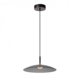 Minimalistyczna Lampa Wisząca Nowoczesna LED Czarny Klosz MENGA 25417/10/65 LUCIDE